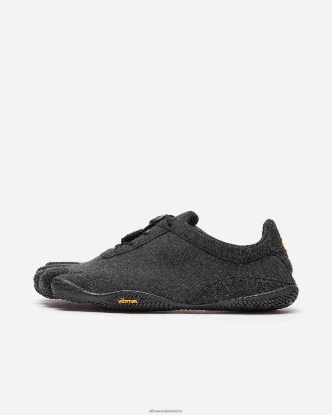 calzado XLB08X15 Vibram lana ecológica kso gris negro hombres