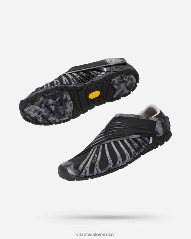 calzado XLB08X108 Vibram furoshiki evo Murmullo negro hombres