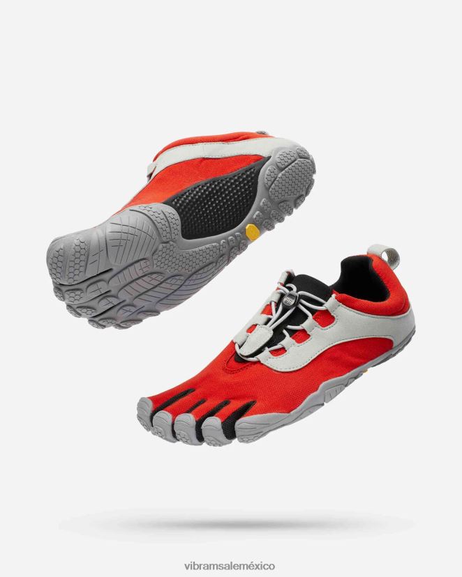 calzado XLB08X103 Vibram v-ejecutar retro rojo/negro/gris hombres