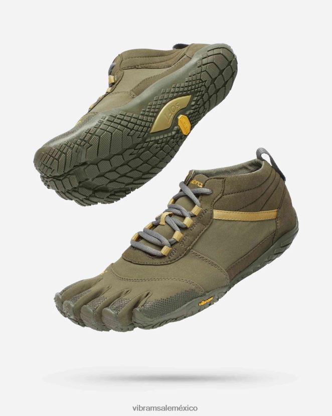 calzado XLB08X38 Vibram caminata en v militar/gris oscuro hombres