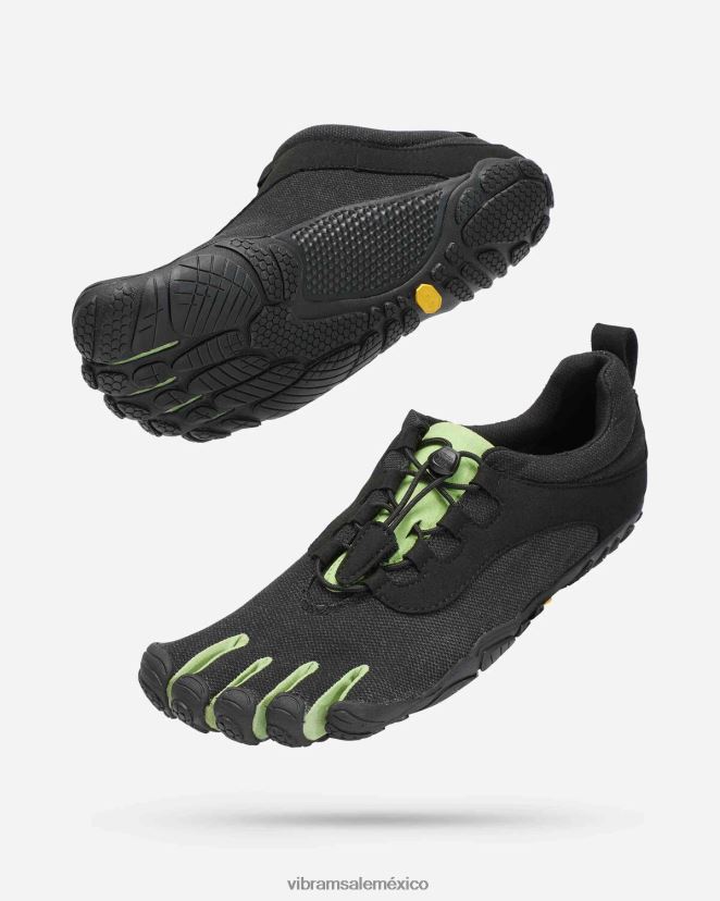 calzado XLB08X41 Vibram v-ejecutar retro verde negro hombres