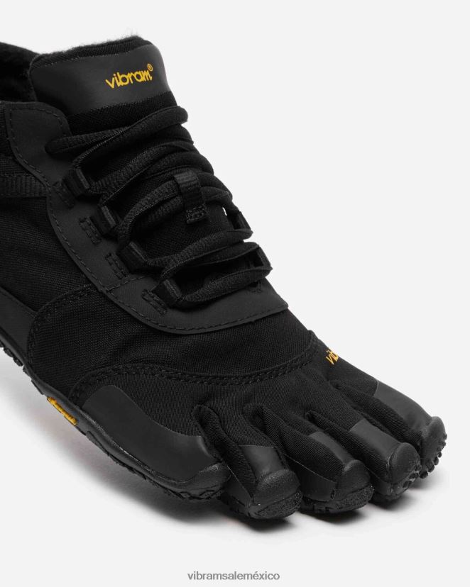 calzado XLB08X49 Vibram v-trek aislado negro hombres