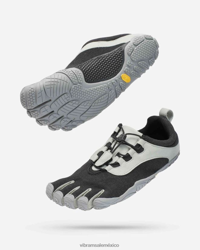 calzado XLB08X76 Vibram v-ejecutar retro Gris oscuro hombres