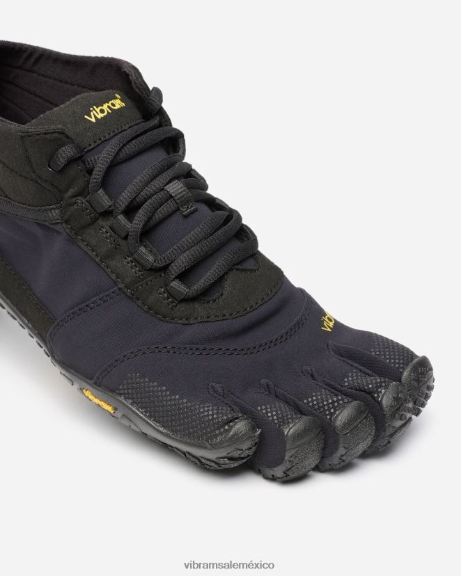 calzado XLB08X94 Vibram caminata en v negro hombres