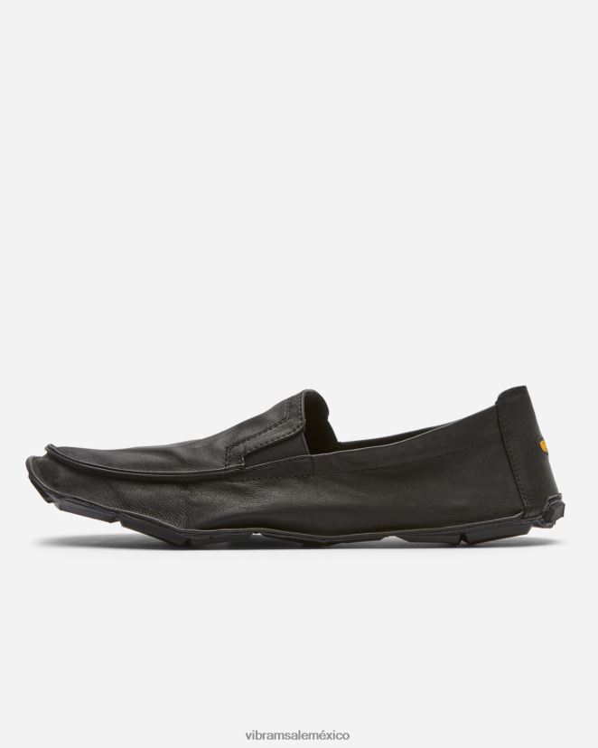 calzado XLB08X126 Vibram un cuarto de cuero negro hombres