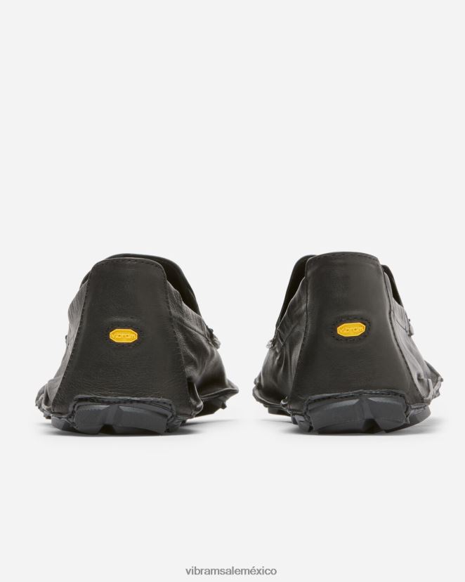 calzado XLB08X126 Vibram un cuarto de cuero negro hombres