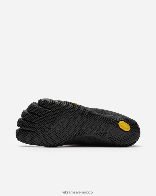 calzado XLB08X99 Vibram lana ecológica kso gris negro mujer