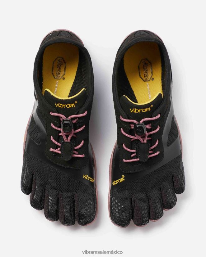 calzado XLB08X22 Vibram kso evo Rosa negro mujer