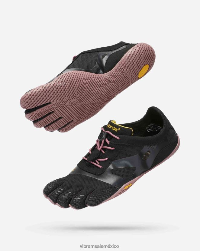 calzado XLB08X22 Vibram kso evo Rosa negro mujer