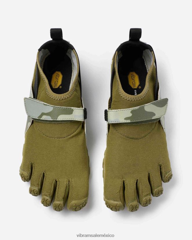 calzado XLB08X40 Vibram spyridon evo verde oscuro/camuflaje mujer