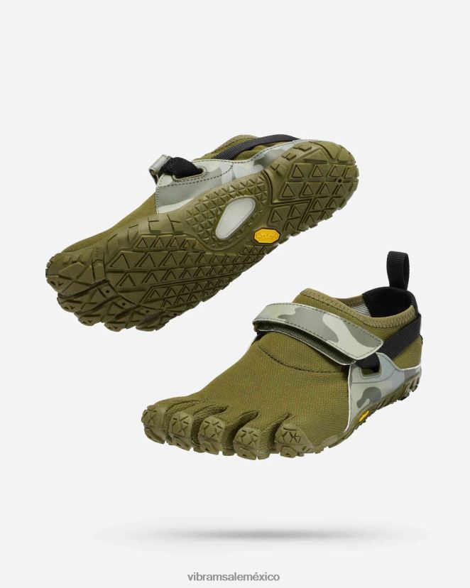 calzado XLB08X40 Vibram spyridon evo verde oscuro/camuflaje mujer