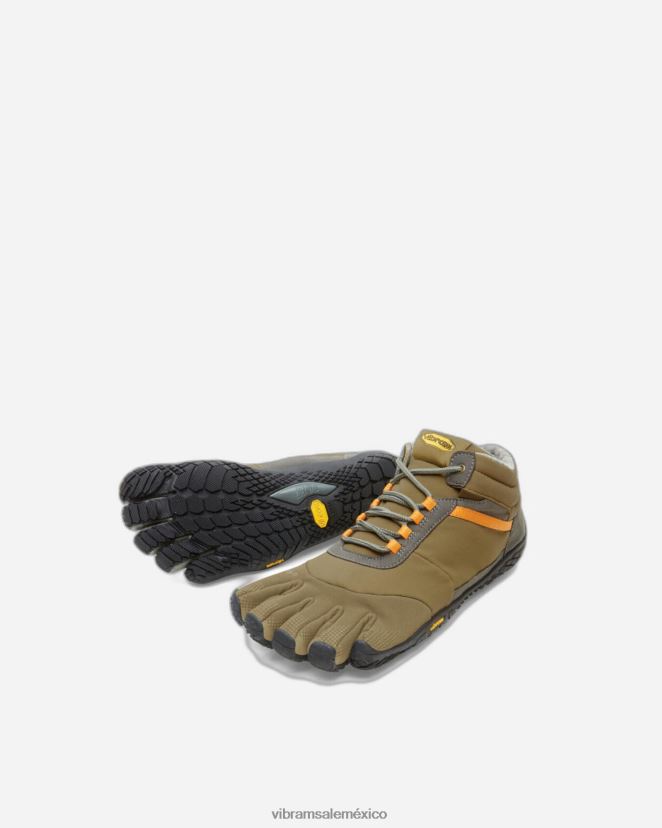 calzado XLB08X106 Vibram trek ascenso aislado caqui/uva mujer