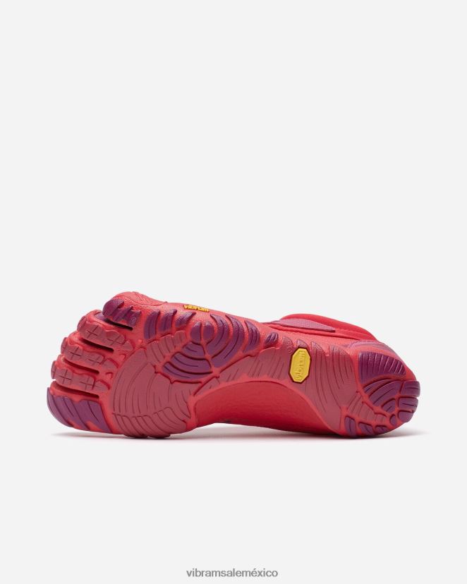 calzado XLB08X117 Vibram kmd deporte ls rojo purpura mujer