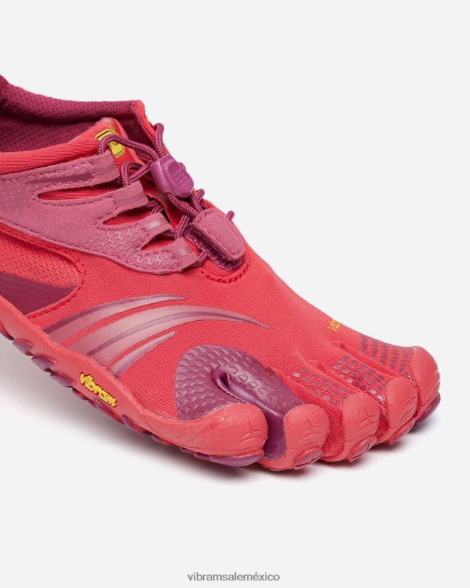 calzado XLB08X117 Vibram kmd deporte ls rojo purpura mujer