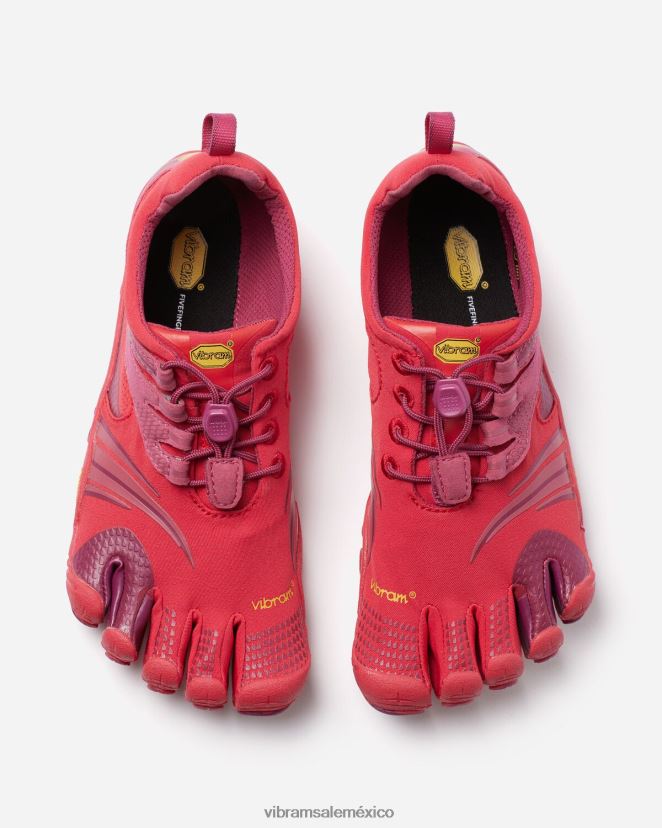 calzado XLB08X117 Vibram kmd deporte ls rojo purpura mujer