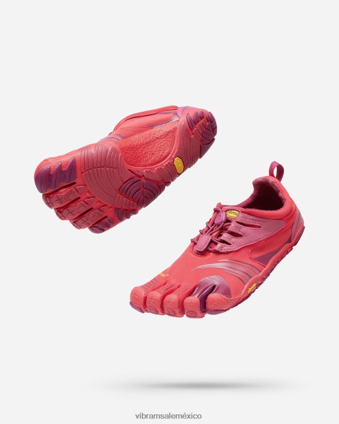 calzado XLB08X117 Vibram kmd deporte ls rojo purpura mujer