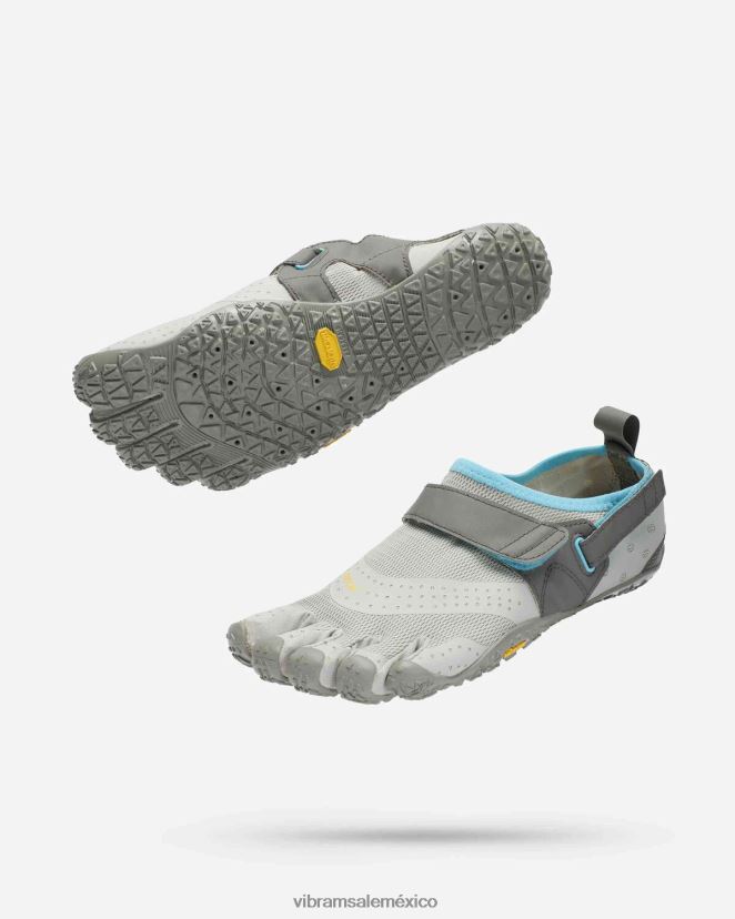 calzado XLB08X112 Vibram v-agua gris claro/azul mujer