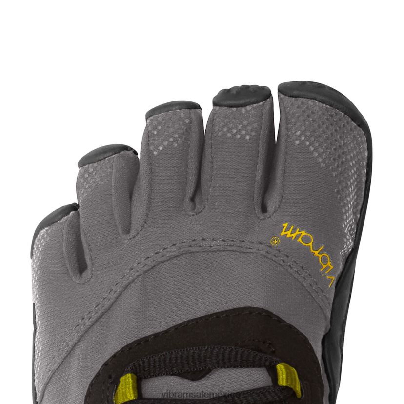 calzado XLB08X113 Vibram caminata en v negro/gris/citronela mujer