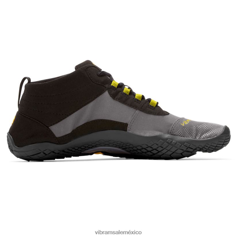 calzado XLB08X113 Vibram caminata en v negro/gris/citronela mujer