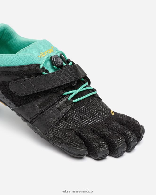 calzado XLB08X69 Vibram tren v 2.0 verde negro mujer