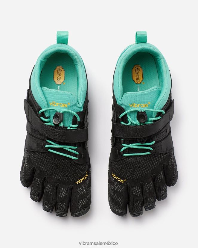 calzado XLB08X69 Vibram tren v 2.0 verde negro mujer