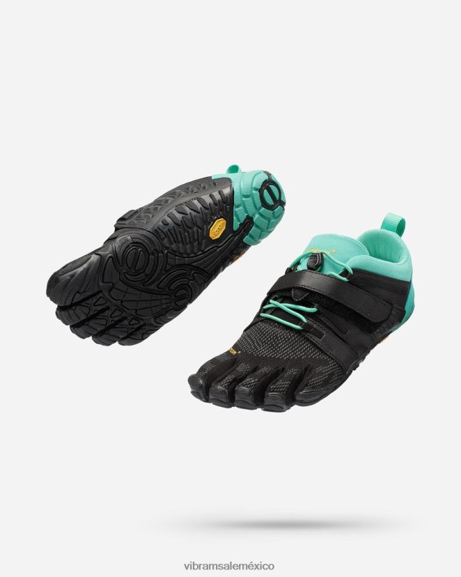 calzado XLB08X69 Vibram tren v 2.0 verde negro mujer