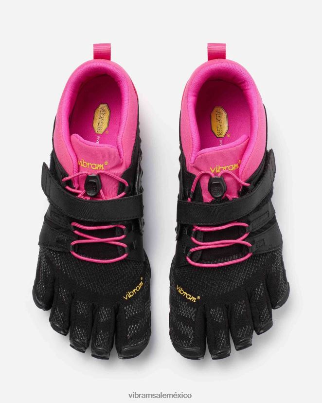 calzado XLB08X72 Vibram tren v 2.0 negro/rosa mujer