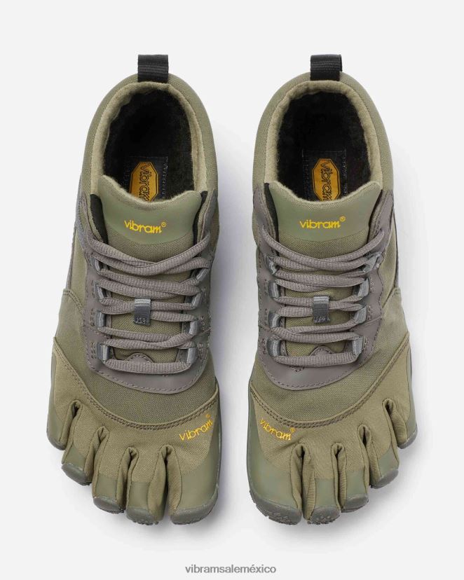 calzado XLB08X79 Vibram v-trek aislado militar/gris mujer