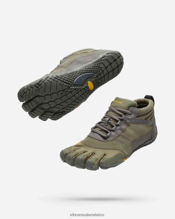 calzado XLB08X79 Vibram v-trek aislado militar/gris mujer