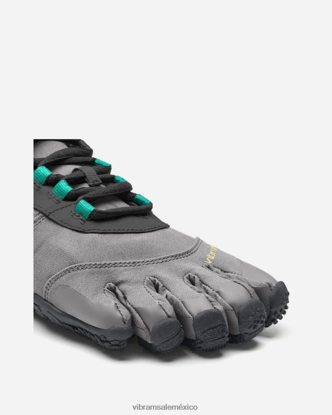 calzado XLB08X84 Vibram v-trek aislado negro/gris/verde mujer